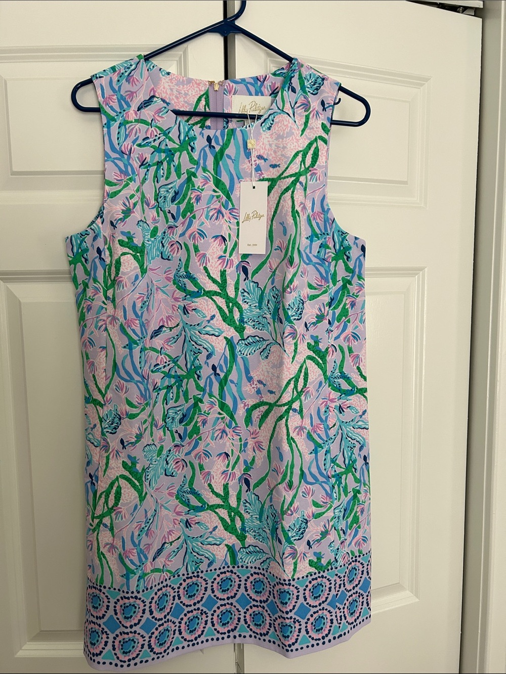 Lilly Pulitzer Edita Seacret Escape Engineered Shift Dress